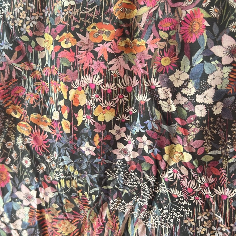 NWT J.Crew Puffer Scarf in Liberty Floral - Picture 3 of 8